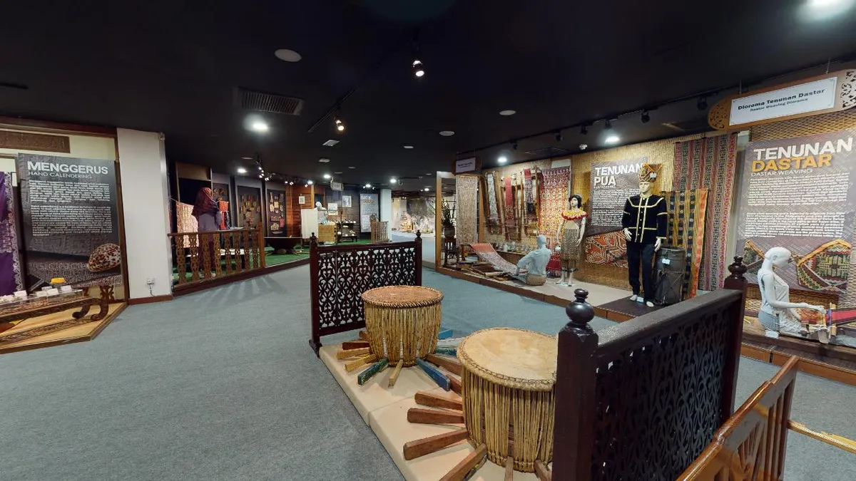 Museum interior used to represent Novo Reperio's early spatial documentation work