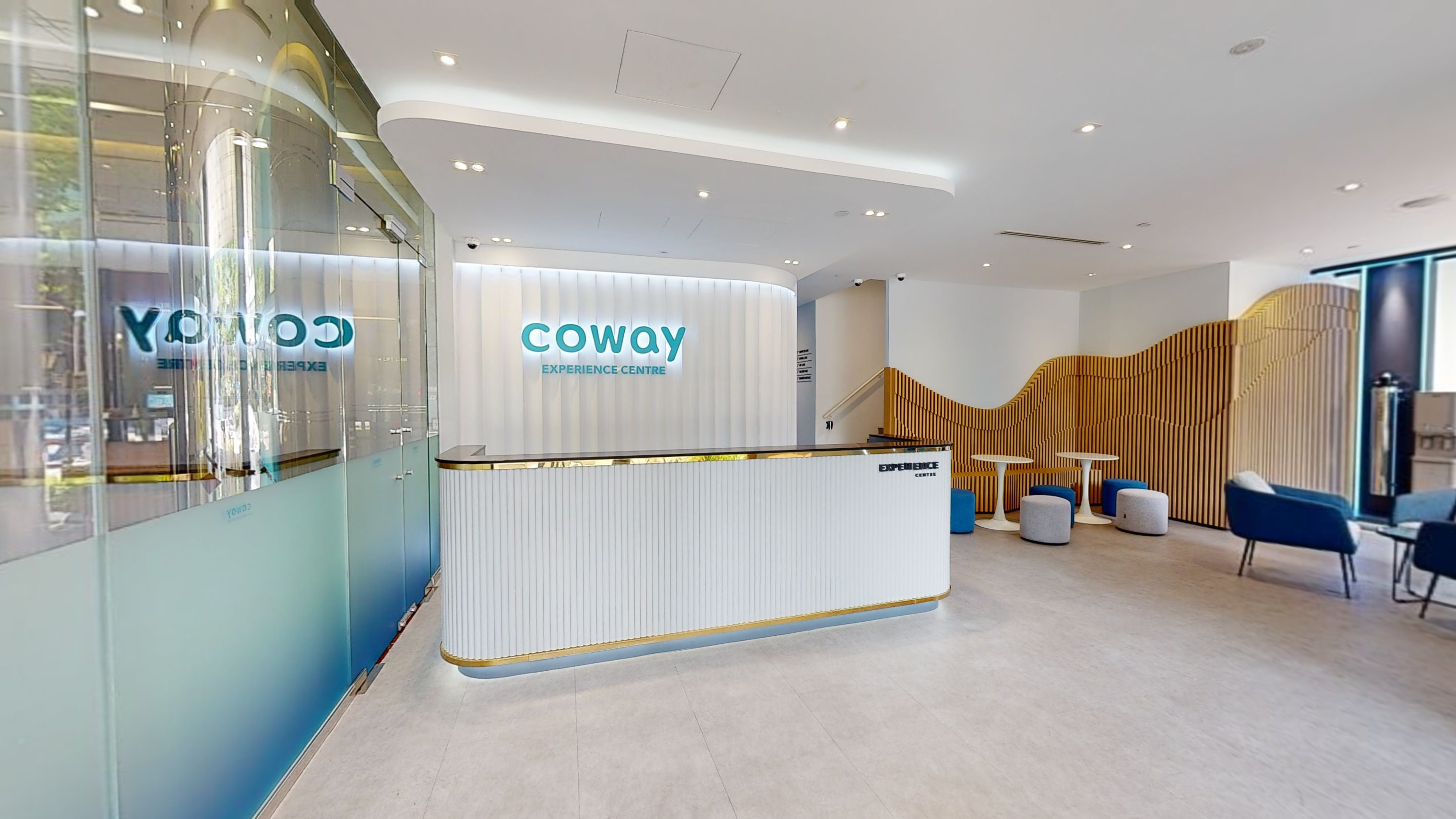 Coway Experience Centre visual used for retail review